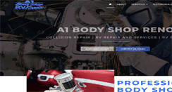 Desktop Screenshot of a1bodyshoprv.com
